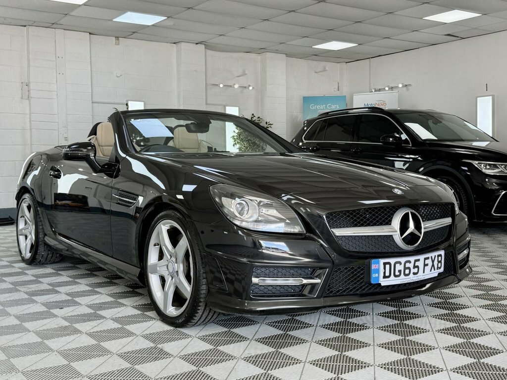 Mercedes-Benz SLK 2015 2.1 Slk250d Amg Sport Convertible Black