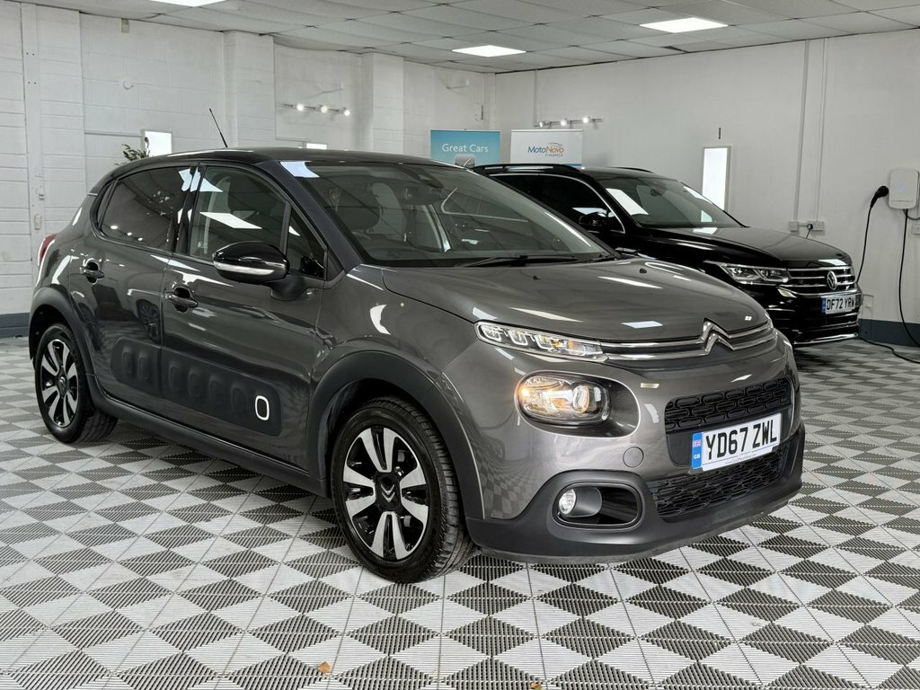 Citroen C3 2017 1.2 Puretech Flair Hatchback Eat6 Grey