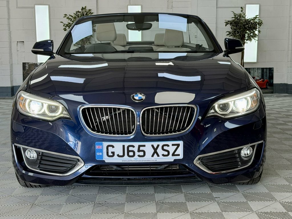 BMW 2 Series 2015 2.0 220I Luxury Convertible Blue #5