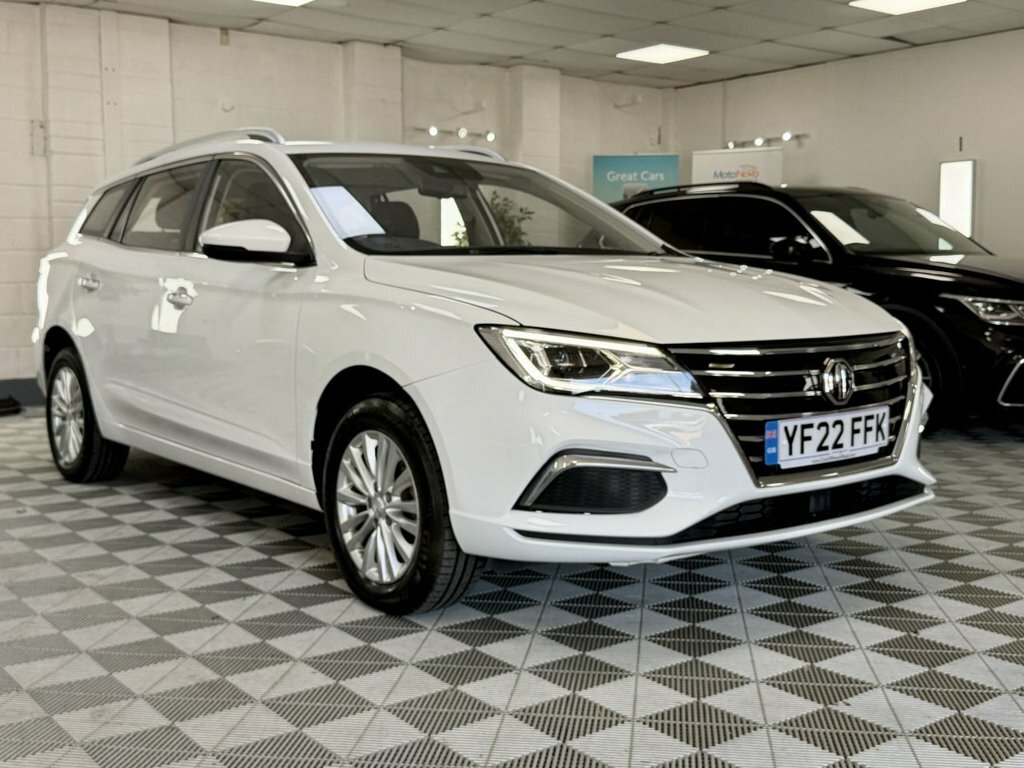 MG MG5 2022 61.1Kwh Exclusive Long Range Estate Elect YF22FFK White #2