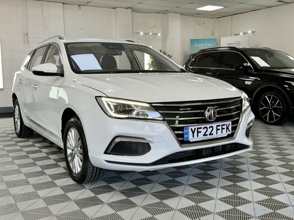 MG MG5 2022 61.1Kwh Exclusive Long Range Estate Elect YF22FFK White #4
