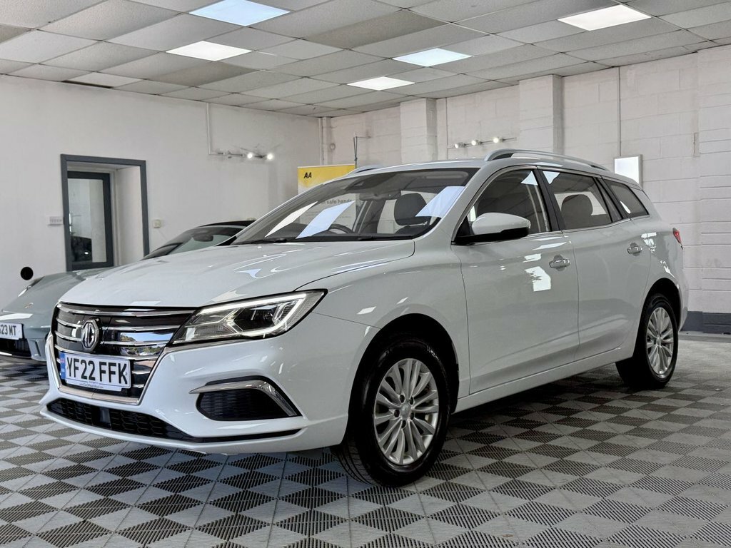 MG MG5 2022 61.1Kwh Exclusive Long Range Estate Elect YF22FFK White #6