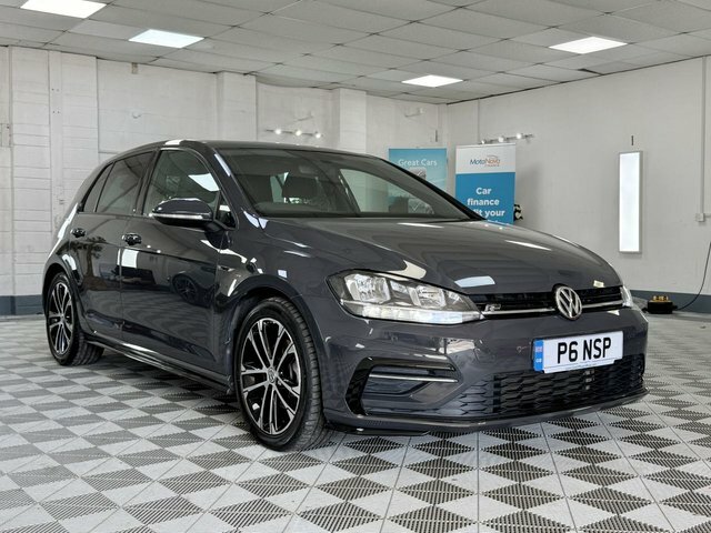 Volkswagen Golf 2017 2.0 Tdi Bluemotion Tech R-line Hatchback Grey