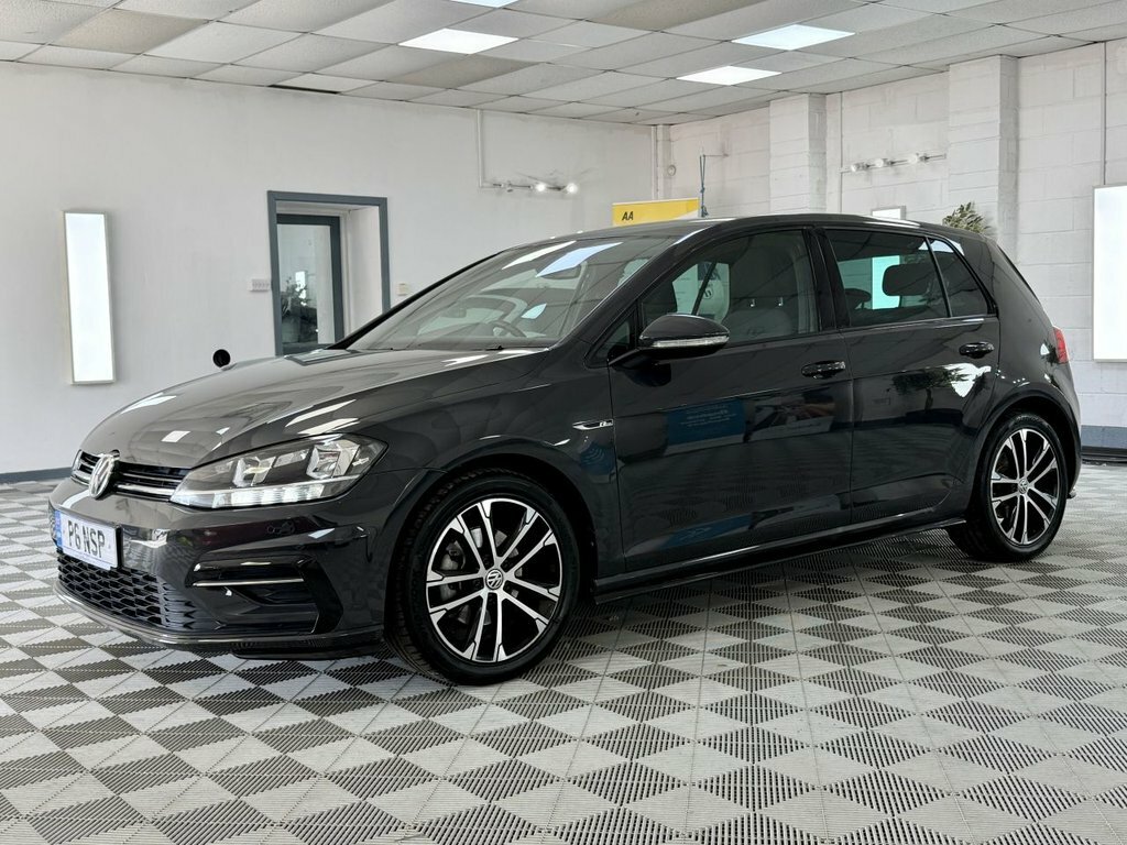 Volkswagen Golf 2017 2.0 Tdi Bluemotion Tech R-line Hatchback Grey #6