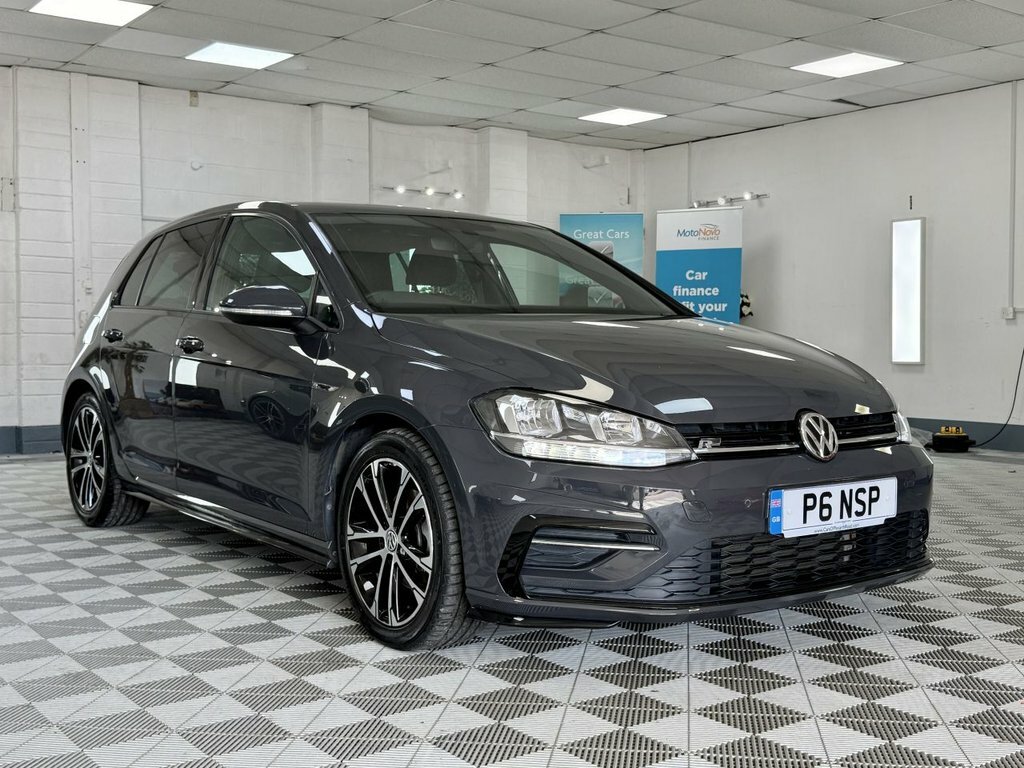Volkswagen Golf 2017 2.0 Tdi Bluemotion Tech R-line Hatchback Grey #2