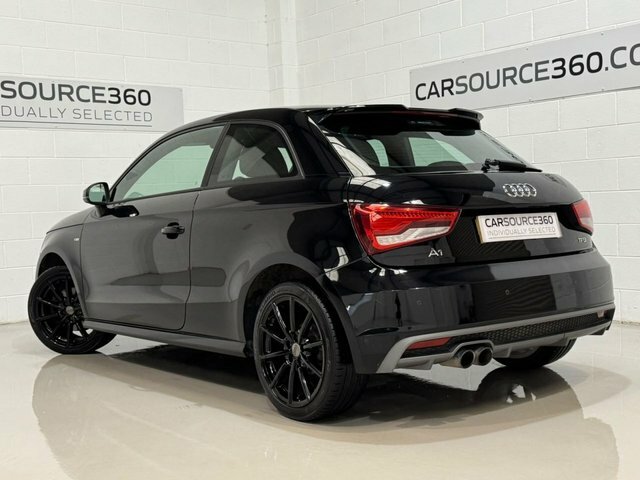 Audi A1 2018 1.4 Tfsi S Line Hatchback E Black #3