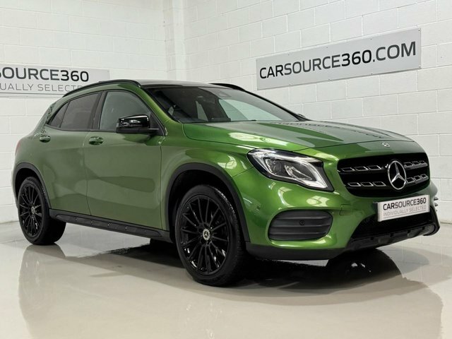 Mercedes-Benz GLA Class 2017 1.6 Gla200 Amg Line Premium Plus Suv Pe Green #2