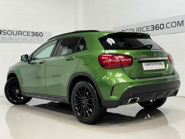 Mercedes-Benz GLA Class 2017 1.6 Gla200 Amg Line Premium Plus Suv Pe Green #3