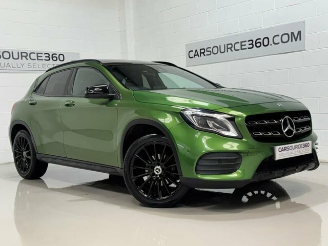Mercedes-Benz GLA Class 2017 1.6 Gla200 Amg Line Premium Plus Suv Pe Green