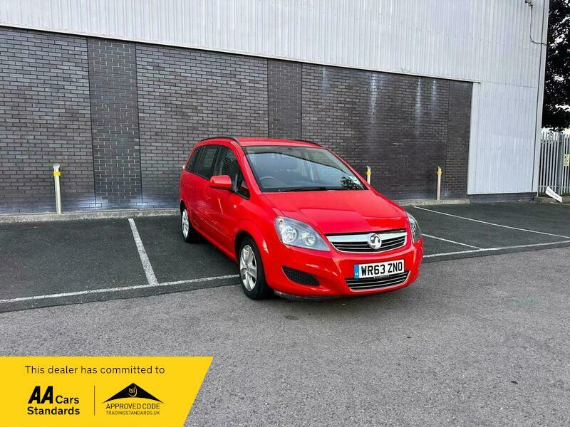 Vauxhall Zafira 1.8 16V Exclusiv Euro Red