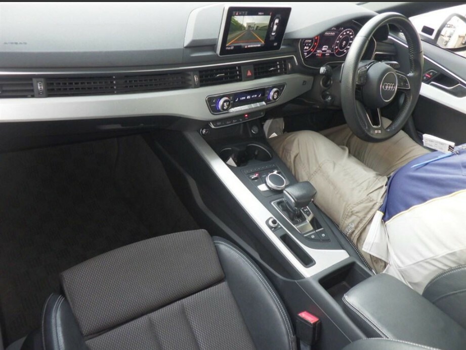 Audi A4 2.0 Tfsi Sport S Line Fresh Import Verified Mile F White #5
