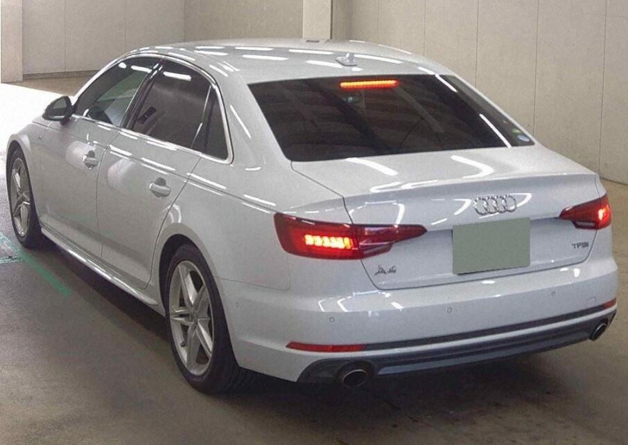 Audi A4 2.0 Tfsi Sport S Line Fresh Import Verified Mile F White #3