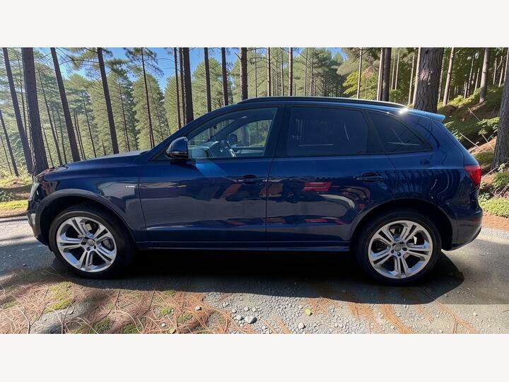 Audi Q5 3.0 Tdi V6 S Line Plus S Tronic Quattro Euro 6 S Blue #6
