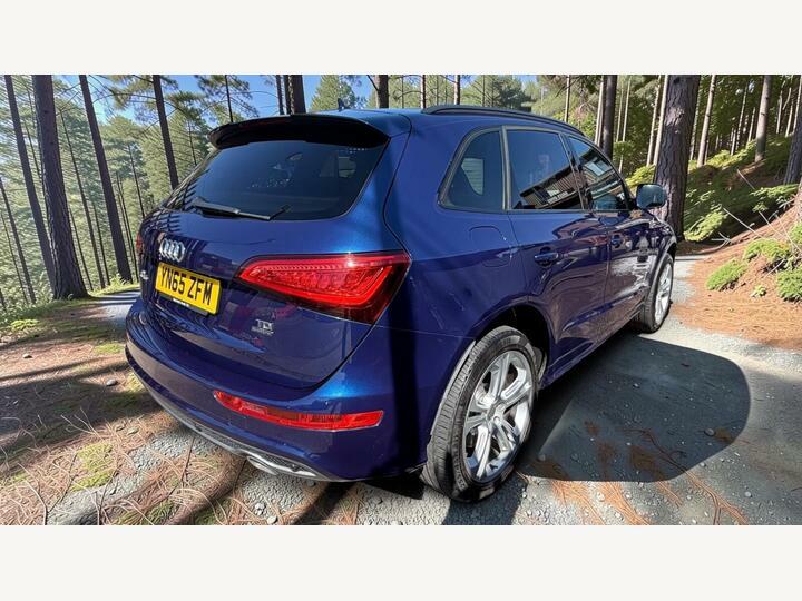 Audi Q5 3.0 Tdi V6 S Line Plus S Tronic Quattro Euro 6 S Blue #5