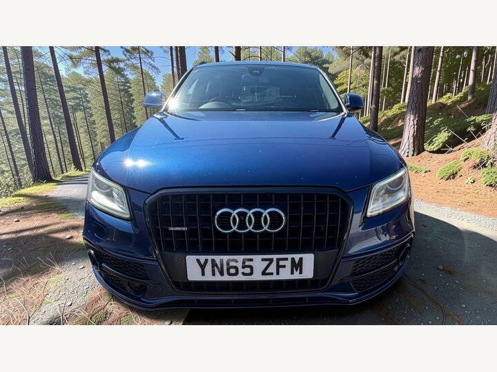 Audi Q5 3.0 Tdi V6 S Line Plus S Tronic Quattro Euro 6 S Blue