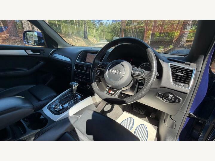 Audi Q5 3.0 Tdi V6 S Line Plus S Tronic Quattro Euro 6 S Blue #2