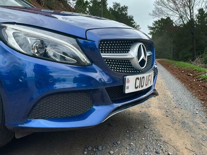 Mercedes-Benz C Class 1.6 C200d Sport Premium G-tronic Euro 6 Ss Grey #40