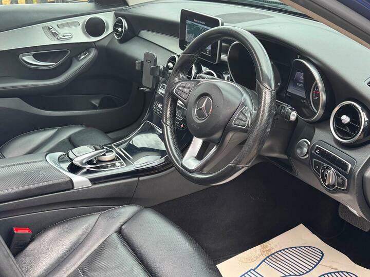 Mercedes-Benz C Class 1.6 C200d Sport Premium G-tronic Euro 6 Ss Grey #44