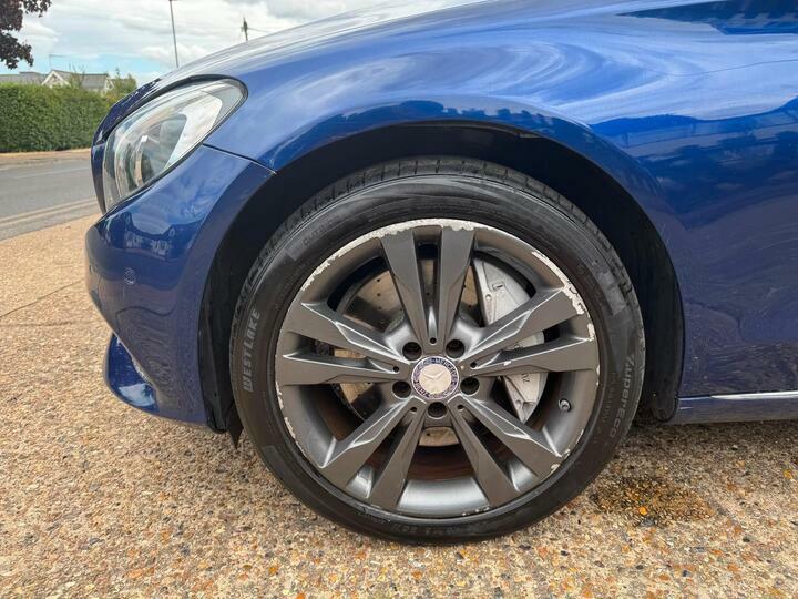 Mercedes-Benz C Class 1.6 C200d Sport Premium G-tronic Euro 6 Ss Grey #30