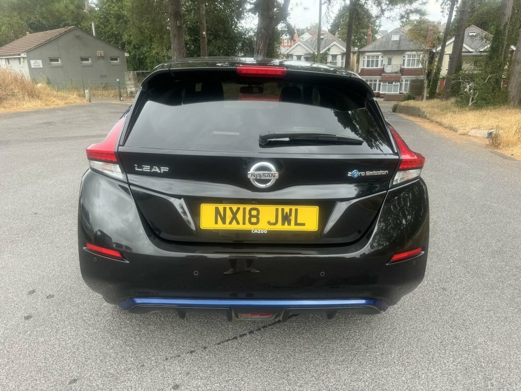Nissan Leaf 40Kw N-connecta With Sat Nav And 360 View Cam Red #20