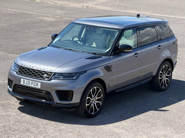 Land Rover Range Rover Sport 3.0 D300 Mhev Hse Silver 4Wd Euro 6 S S BJ21FGV Black #3