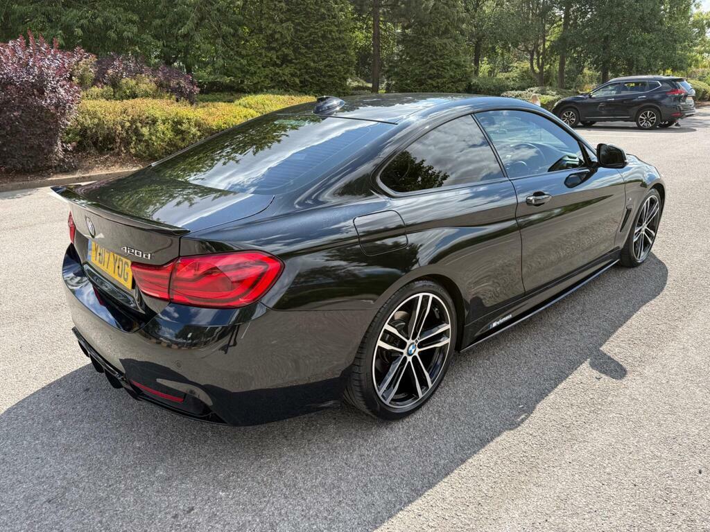 BMW 4 Series 2.0 420D M Sport Euro 6 S S Black #4