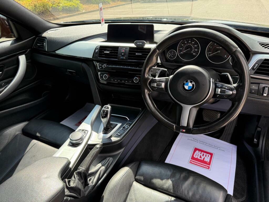 BMW 4 Series 420I M Sport Gran Coupe Black #34