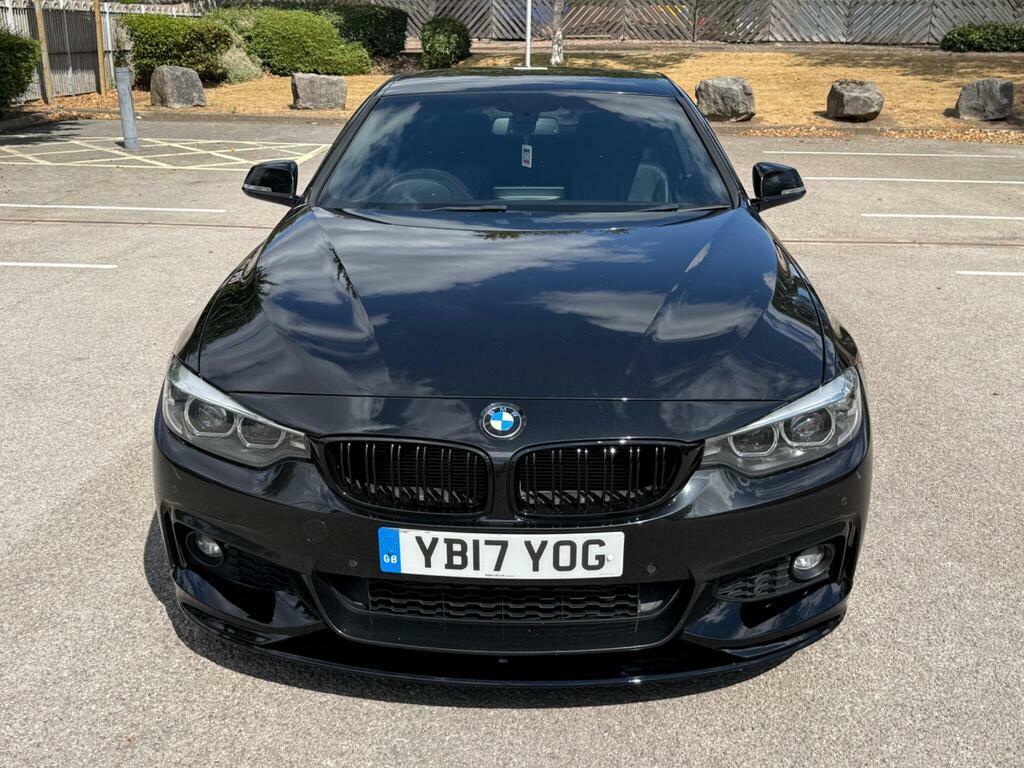 BMW 4 Series 420I M Sport Gran Coupe Black #10