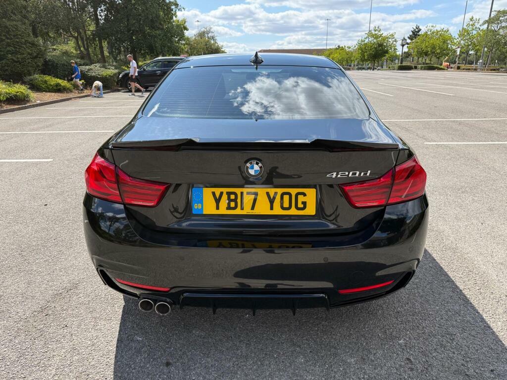 BMW 4 Series 2.0 420D M Sport Euro 6 S S Black #5