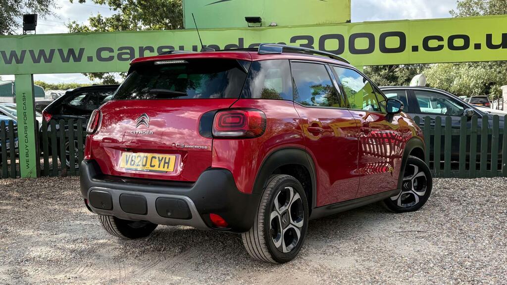 Citroen C3 Aircross 1.2 Puretech Flair Euro 6 Ss V020CYH Red #4