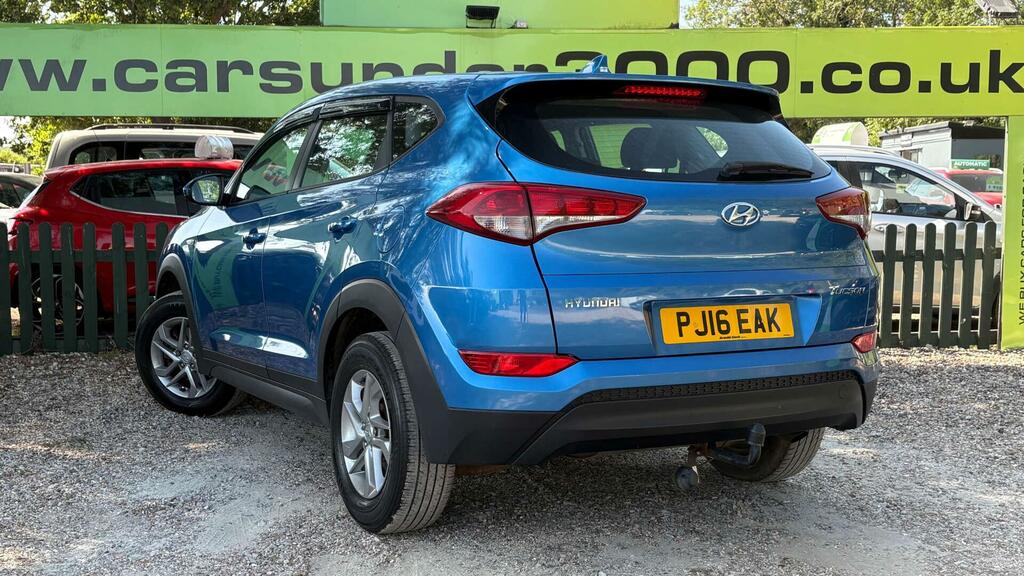 Hyundai Tucson 1.7 Crdi Blue Drive S Euro 6 Ss PJ16EAK Blue #6