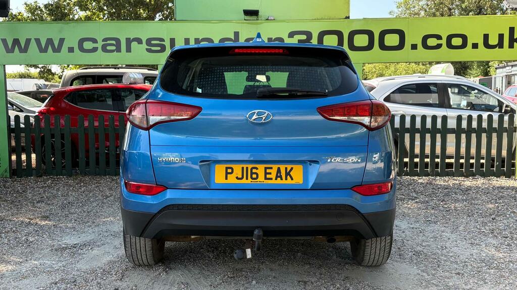 Hyundai Tucson 1.7 Crdi Blue Drive S Euro 6 Ss PJ16EAK Blue #5