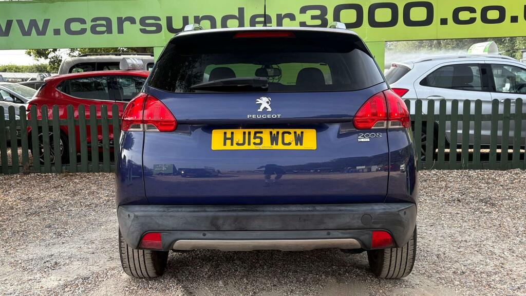 Peugeot 2008 1.6 E-hdi Allure Egc Euro 5 Ss Blue #5