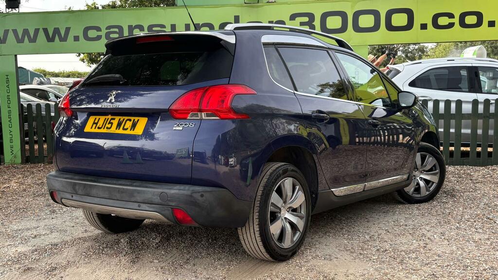 Peugeot 2008 1.6 E-hdi Allure Egc Euro 5 Ss Blue #4