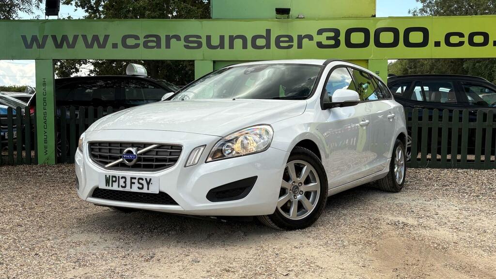 Volvo V60 1.6 D2 Es Nav Euro 5 Ss White #3