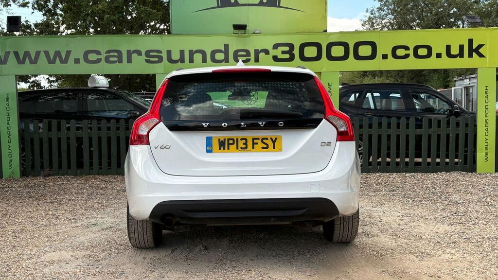 Volvo V60 1.6 D2 Es Nav Euro 5 Ss White #5