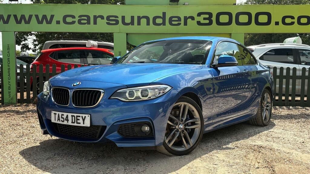 BMW 2 Series 2.0 220D M Sport Euro 6 Ss TA54DEY Blue #3
