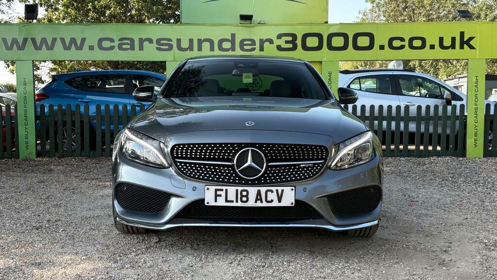 Mercedes-Benz C Class 2.0 C200 Amg Line Premium Plus G-tronic Euro 6 FL18ACV Grey #2