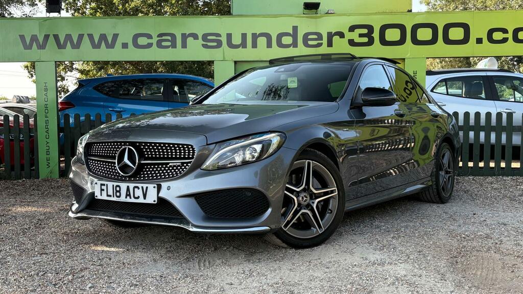 Mercedes-Benz C Class 2.0 C200 Amg Line Premium Plus G-tronic Euro 6 FL18ACV Grey #3