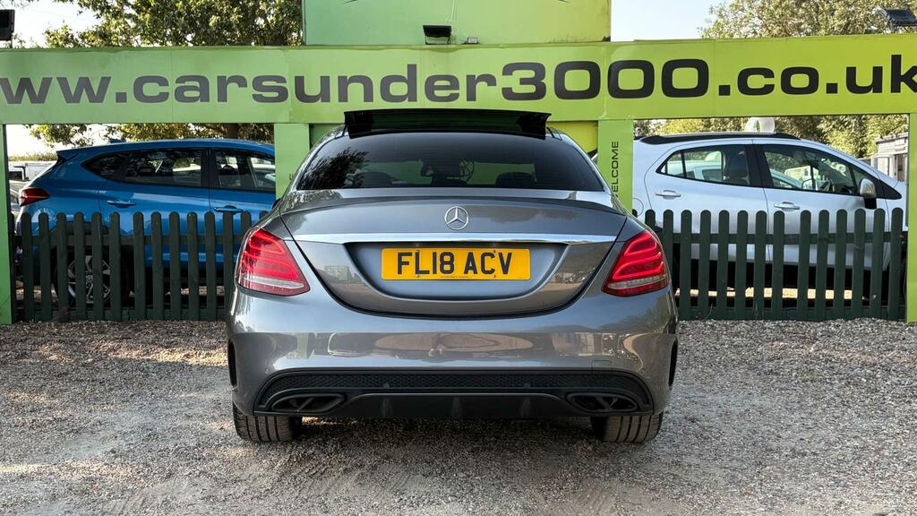 Mercedes-Benz C Class 2.0 C200 Amg Line Premium Plus G-tronic Euro 6 FL18ACV Grey #5