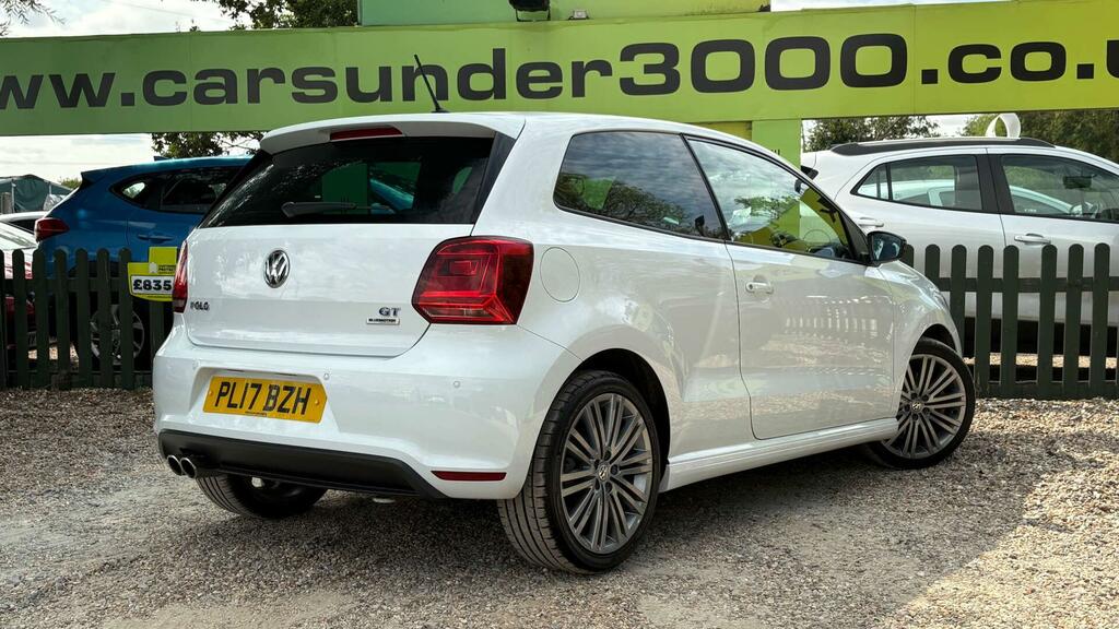 Volkswagen Polo 1.4 Tsi Act Bluegt Euro 6 Ss PL17BZH White #4