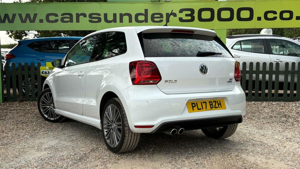Volkswagen Polo 1.4 Tsi Act Bluegt Euro 6 Ss PL17BZH White #6