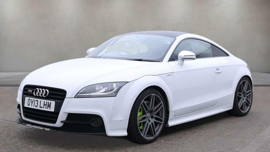 Audi TTS 2.0 Tfsi Black Edition S Tronic Quattro Euro 5 White #5