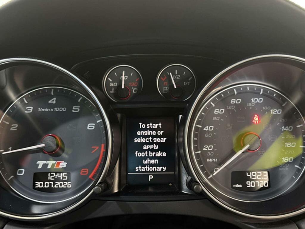 Audi TTS 2.0T Fsi Quattro Tts Black Edition S Tronic Orange #8