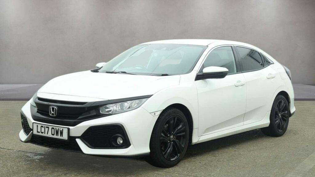 Honda Civic 1.0 Vtec Turbo Sr Euro 6 Ss LC17OWW White #5