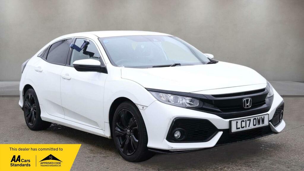 Honda Civic 1.0 Vtec Turbo Sr Euro 6 Ss White