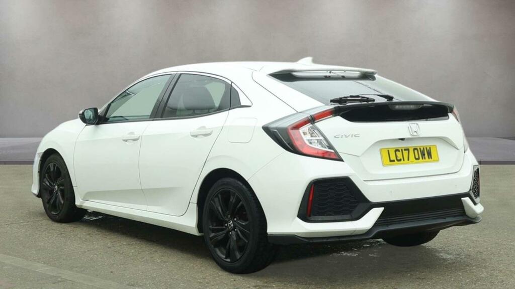 Honda Civic 1.0 Vtec Turbo Sr Euro 6 Ss LC17OWW White #6