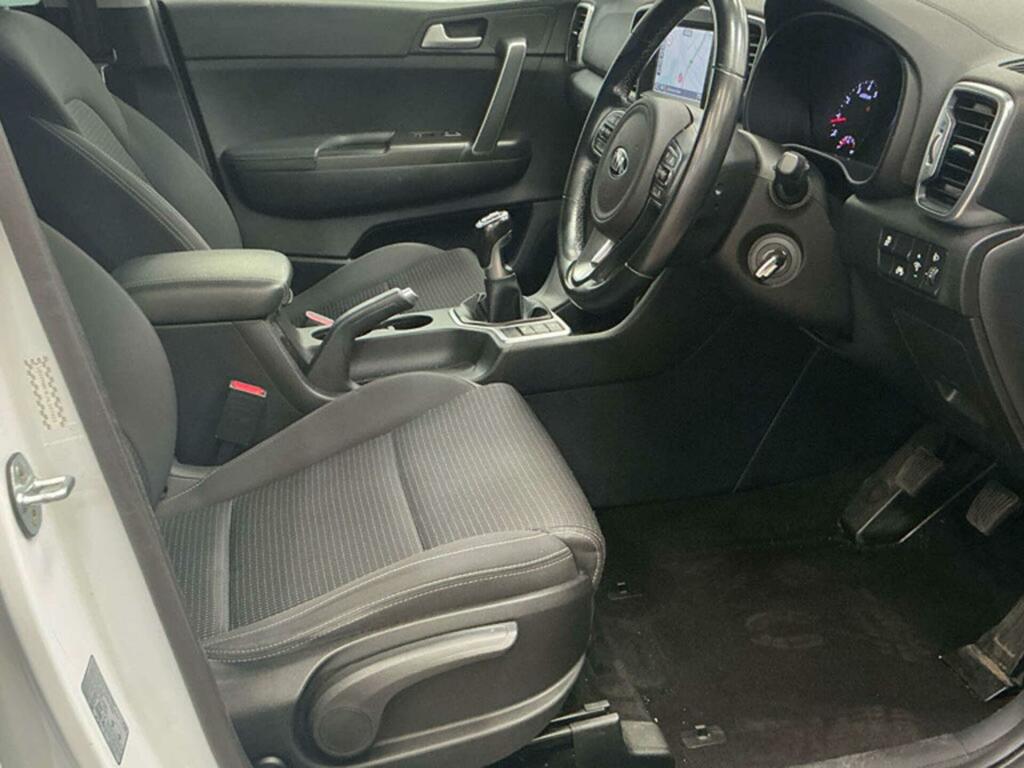 Kia Sportage 2 White #3