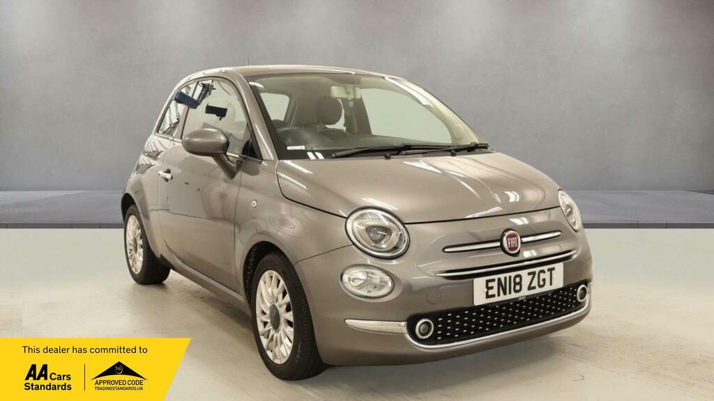 Fiat 500 1.2 Lounge Dualogic Euro 6 Ss Grey