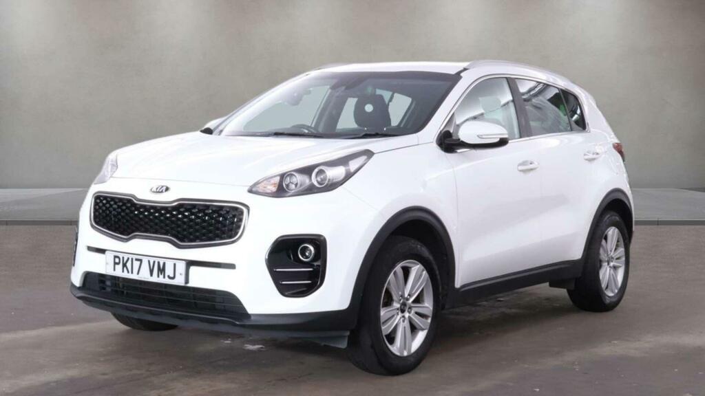 Kia Sportage 2 White #5